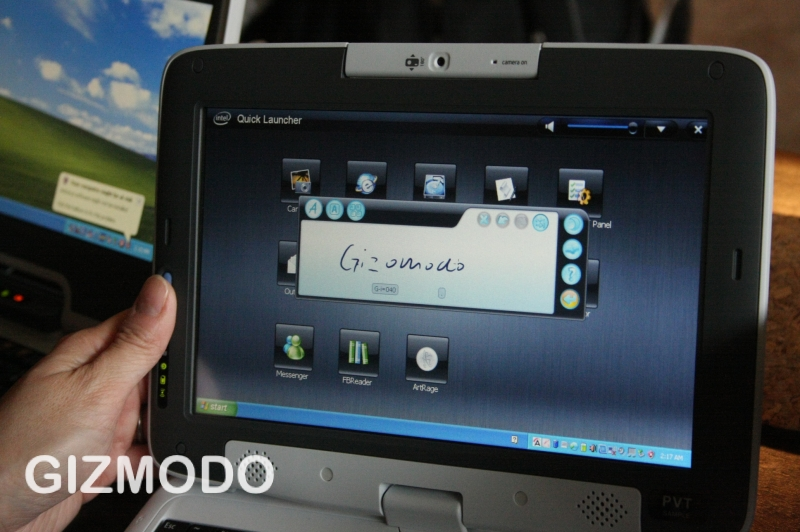 Illustration for article titled Hands On With The Intel Convertible Classmate